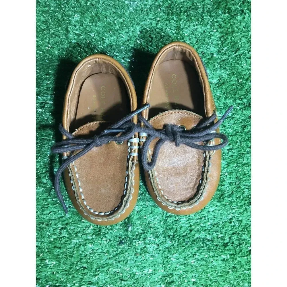 Kids/toddlersCole Haan loafers/moccasins size 4 brown church casual wedding